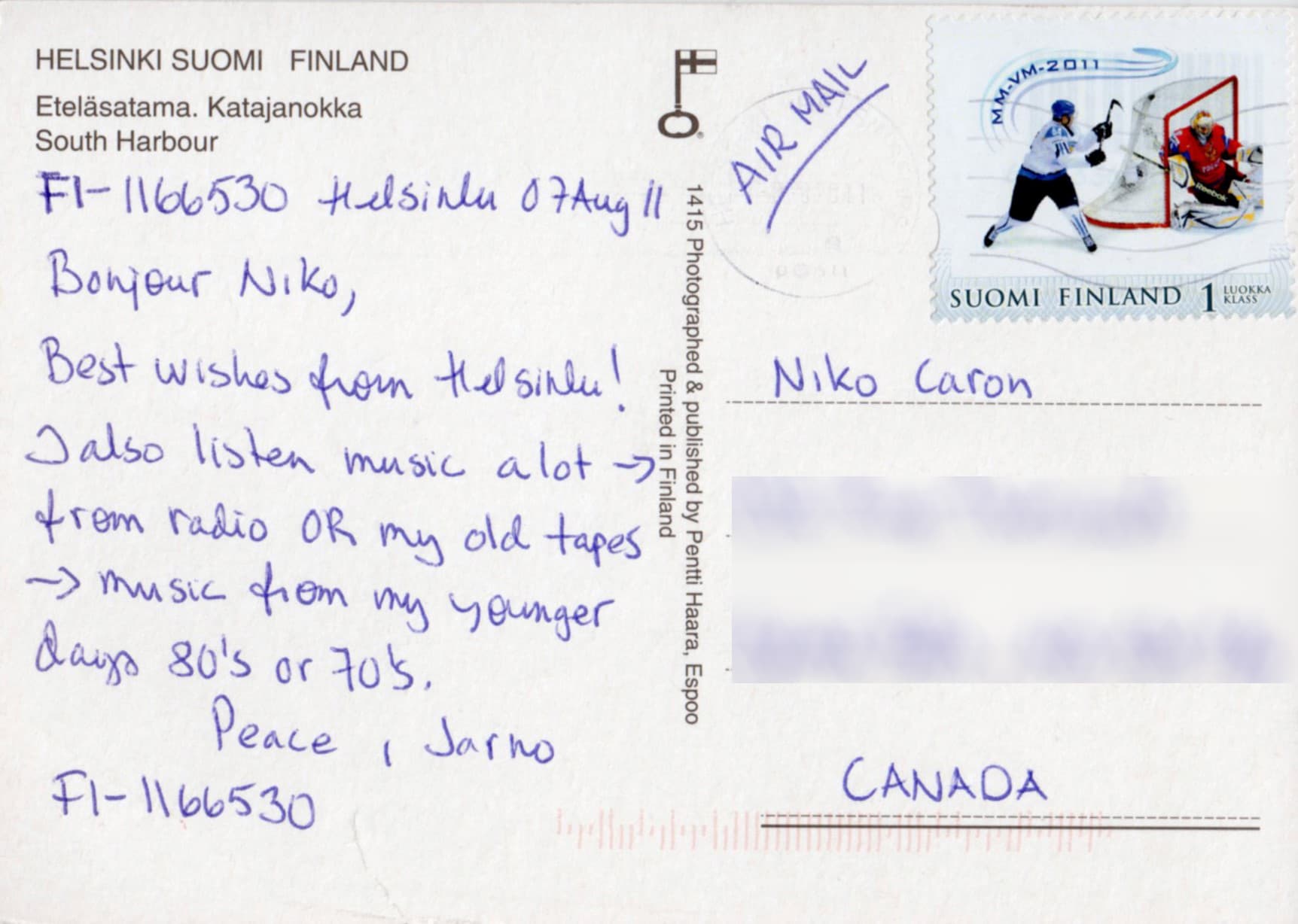 Finland card back 6